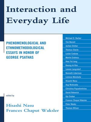 cover image of Interaction and Everyday Life
